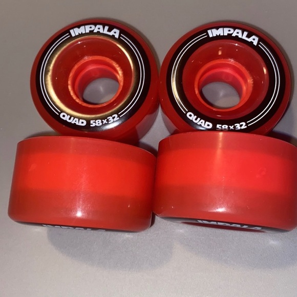 COPY - Red Impala Quad Wheels - Four Count - Picture 3 of 4